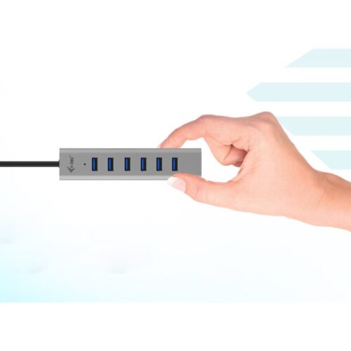I-TEC USB-C Charging Metal HUB 7 Port without power adapter