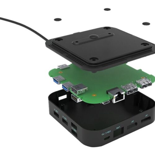 I-TEC USB-C Dual Display MST Docking Station 2xDP 1xGLAN 3xUSB 3.1 2xUSB 2.0 1xUSB-C-Data 1xAudio/Mic Jack 1x100W USB-C PD