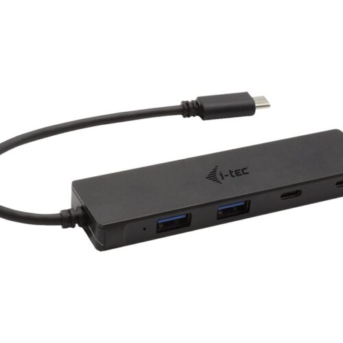 I-TEC USB-C Metal HUB 2xUSB 3.0 2xUSB-C 5Gbps without power adapter ideal for Notebook Ultrabook Tablet PC