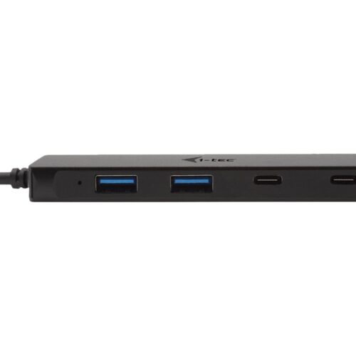 I-TEC USB-C Metal HUB 2xUSB 3.0 2xUSB-C 5Gbps without power adapter ideal for Notebook Ultrabook Tablet PC
