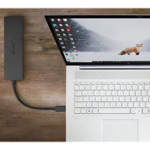 I-TEC USB-C Metal HUB 2xUSB 3.0 2xUSB-C 5Gbps without power adapter ideal for Notebook Ultrabook Tablet PC