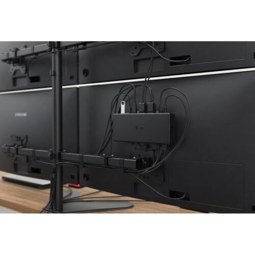 I-TEC USB-C Quattro Display Docking Station 2xDP 2xHDMI 1xGLAN 5xUSB 3.0 1xUSB-C-Data 1xAudio 1xMic 85W PD KL