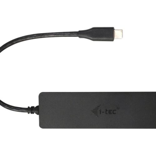I-TEC USB C Slim HUB 3 Port with Gigabit Ethernet Adapter ideal for New Macbook Macbook Pro 2016 etc. compatible with Thunderbolt 3
