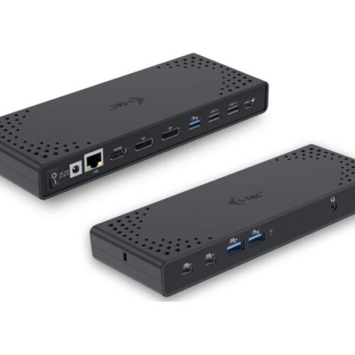 I-TEC USB-C Triple Display DS Gen2 2xDP 1xHDMI 1xGLAN 1xUSB 3.2 Gen2 2xUSB 3.2 Gen1 2xUSB-C Gen2 2xUSB 2.0 1xAudio/Mic PD100W
