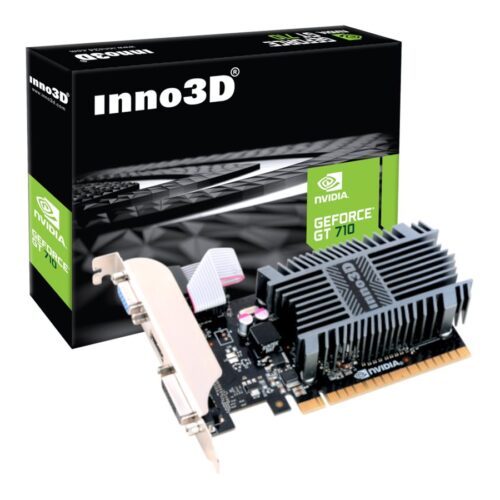 INNO3D GeForce GT710 2Go SDDR3 64-bit 1.6Gps DVI+VGA+HDMI Heatsink