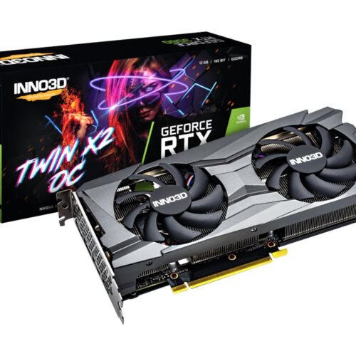 INNO3D GeForce RTX 3060 Twin X2 OC LHR 12Go GDDR6 192-bit 3xDP+HDMI