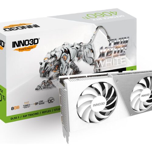 INNO3D GeForce RTX4060 Ti Twin X2 OC 8Go GDDR6 White