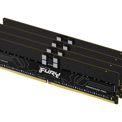 KINGSTON 128Go 5600MT/s DDR5 ECC Reg CL28 DIMM Kit of 4 FURY Renegade Pro EXPO