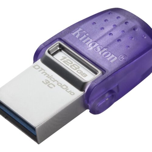 KINGSTON 128Go DataTraveler microDuo 3C 200MB/s dual USB-A + USB-C