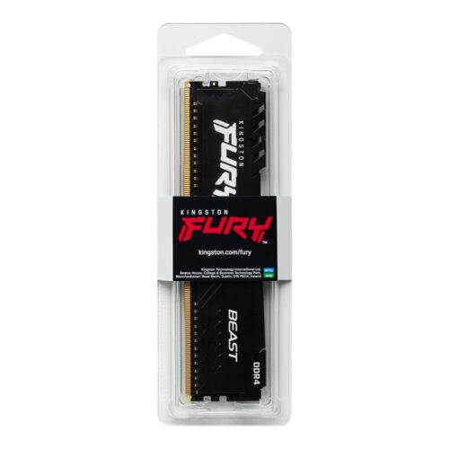 KINGSTON 16Go 3200MHz DDR4 CL16 DIMM FURY Beast Black