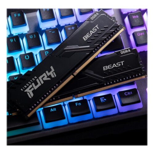 KINGSTON 16Go 3200MHz DDR4 CL16 DIMM Kit of 2 FURY Beast Black