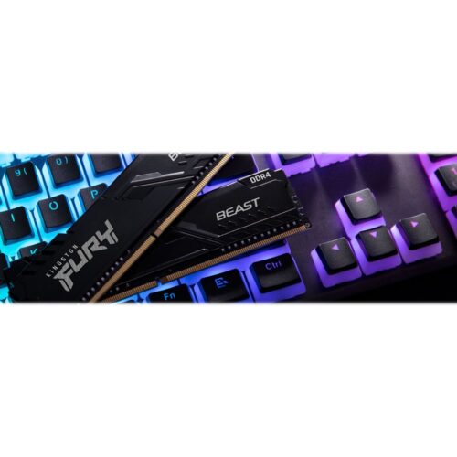 KINGSTON 16Go 3200MHz DDR4 CL16 DIMM Kit of 2 FURY Beast Black