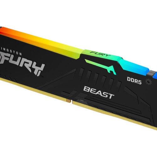 KINGSTON 16Go 5600MT/s DDR5 CL36 DIMM FURY Beast RGB