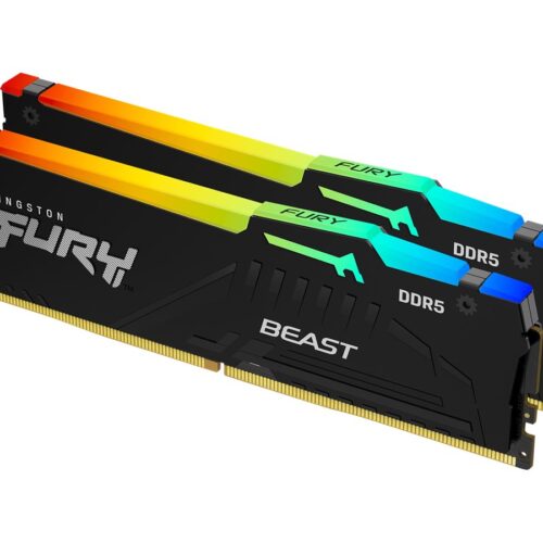 KINGSTON 16Go 5600MT/s DDR5 CL36 DIMM Kit of 2 FURY Beast RGB EXPO