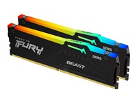 KINGSTON 16Go 6000MT/s DDR5 CL30 DIMM Kit of 2 FURY Beast RGB EXPO