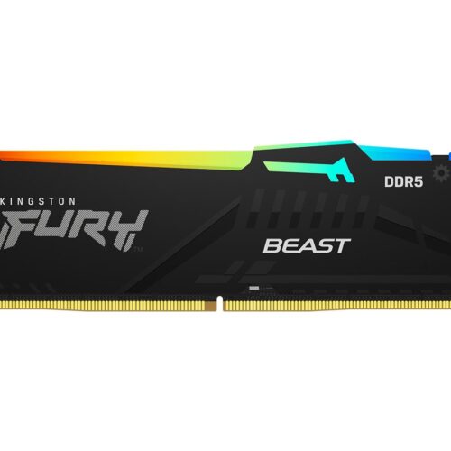 KINGSTON 16Go 6400MT/s DDR5 CL32 DIMM FURY Beast RGB XMP