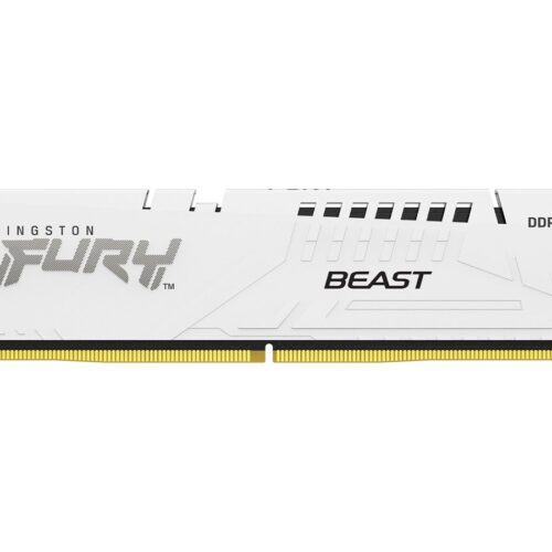 KINGSTON 16Go 6400MT/s DDR5 CL32 DIMM FURY Beast White XMP
