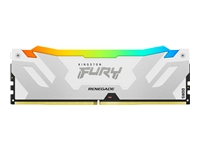KINGSTON 16Go 7600MT/s DDR5 CL38 DIMM FURY Renegade RGB White XMP