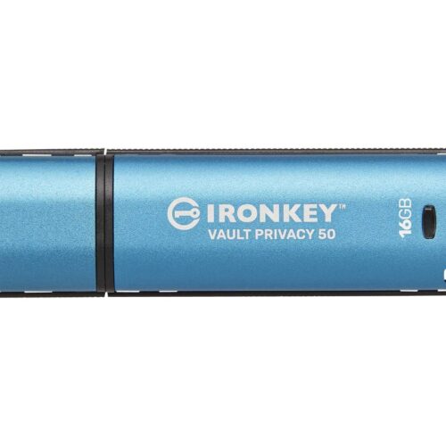 KINGSTON 16Go IronKey Vault Privacy 50 USB AES-256 Encrypted FIPS 197