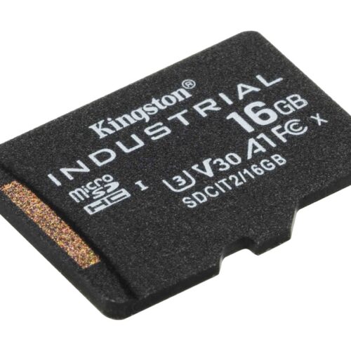 KINGSTON 16Go microSDHC Industrial C10 A1 pSLC Card Single Pack w/o Adapter