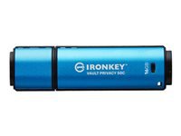 KINGSTON 16Go USB-C IronKey Vault Privacy 50C AES-256 Encrypted FIPS 197