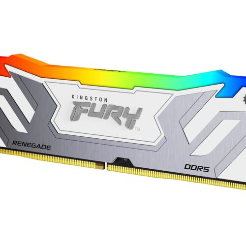 KINGSTON 24Go 8400MT/s DDR5 CL40 CUDIMM FURY Renegade RGB White XMP