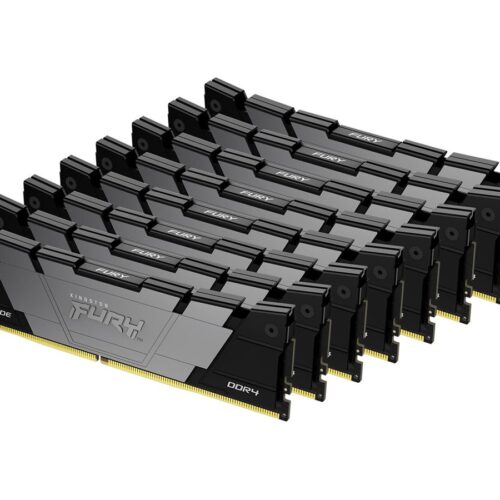 KINGSTON 256Go 3200MT/s DDR4 CL16 DIMM Kit of 8 FURY Renegade Black