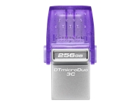 KINGSTON 256Go DataTraveler microDuo 3C 200MB/s dual USB-A + USB-C