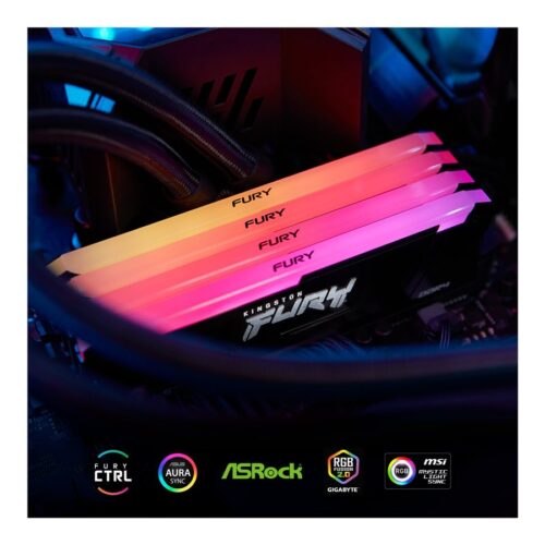 KINGSTON 32Go 3200MT/s DDR4 CL16 DIMM FURY Beast RGB