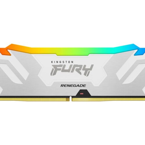 KINGSTON 32Go 6400MT/s DDR5 CL32 DIMM FURY Renegade RGB White XMP