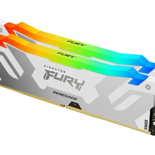 KINGSTON 32Go 8000MT/s DDR5 CL38 DIMM Kit of 2 FURY Renegade RGB White XMP