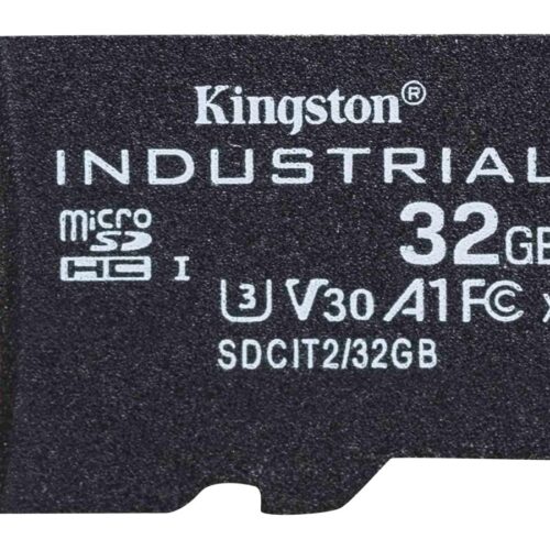 KINGSTON 32Go microSDHC Industrial C10 A1 pSLC Card Single Pack w/o Adapter
