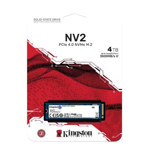 KINGSTON 4To NV2 M.2 2280 NVMe SSD