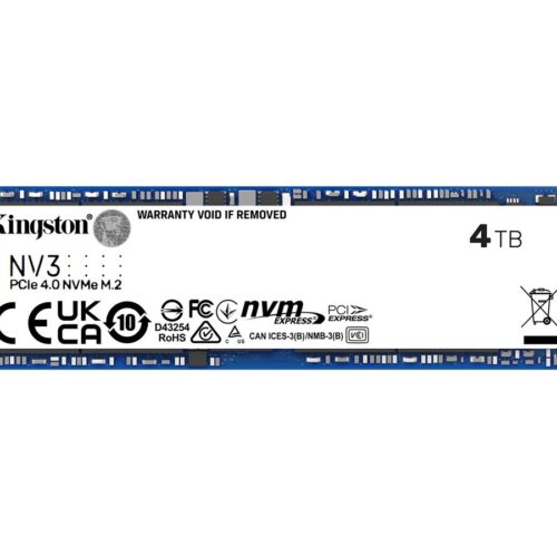 KINGSTON 4To NV3 M.2 2280 NVMe SSD