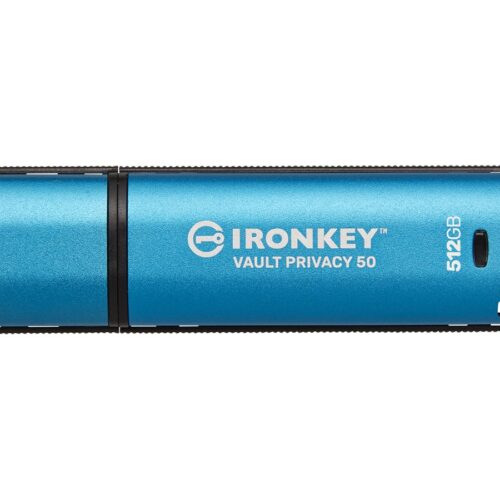 KINGSTON 512Go IronKey Vault Privacy 50 AES-256 Encrypted FIPS 197