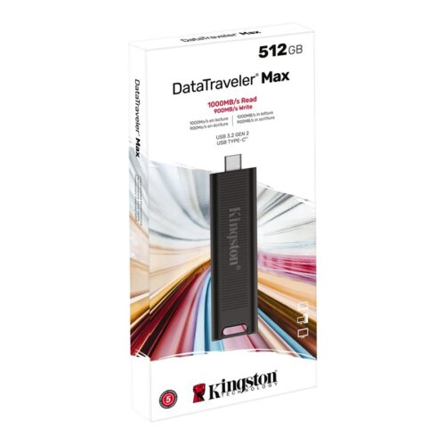 KINGSTON 512Go USB3.2 Gen 2 DataTraveler Max