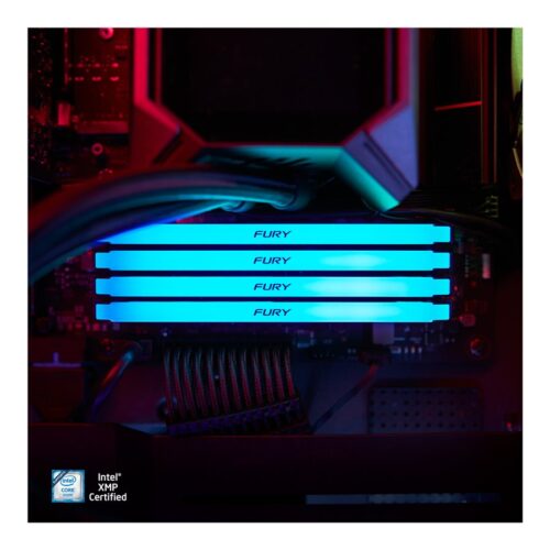 KINGSTON 64Go 3200MT/s DDR4 CL16 DIMM Kit of 2 FURY Beast RGB