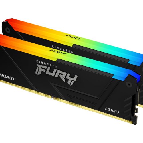 KINGSTON 64Go 3200MT/s DDR4 CL16 DIMM Kit of 2 FURY Beast RGB