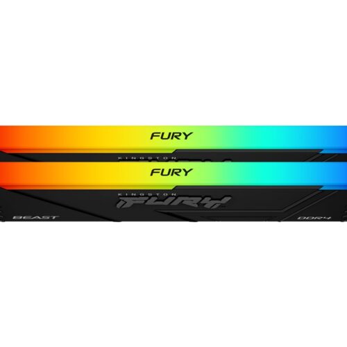 KINGSTON 64Go 3200MT/s DDR4 CL16 DIMM Kit of 2 FURY Beast RGB