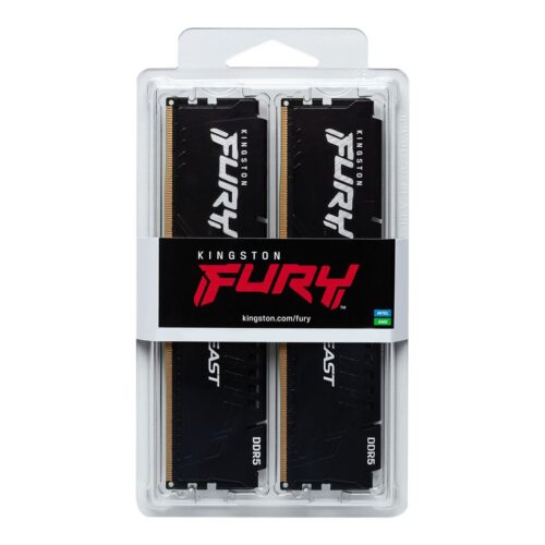 KINGSTON 64Go 6000MT/s DDR5 CL30 DIMM Kit of 2 FURY Beast Black EXPO
