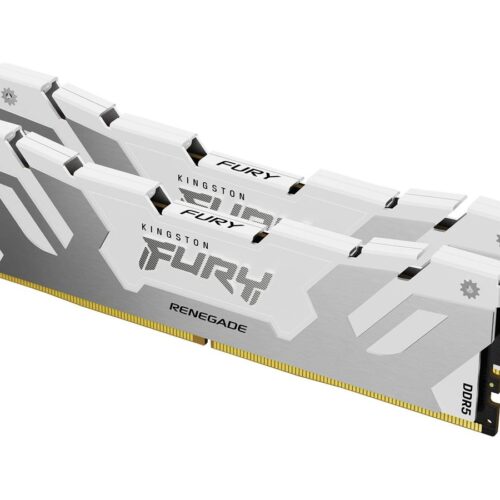 KINGSTON 64Go 6400MT/s DDR5 CL32 DIMM Kit of 2 FURY Renegade White XMP