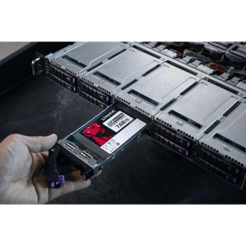 KINGSTON 7.68To DC600M 2.5p SATA3 mixed-use data center SSD for enterprise servers and NAS (VMWare Ready)