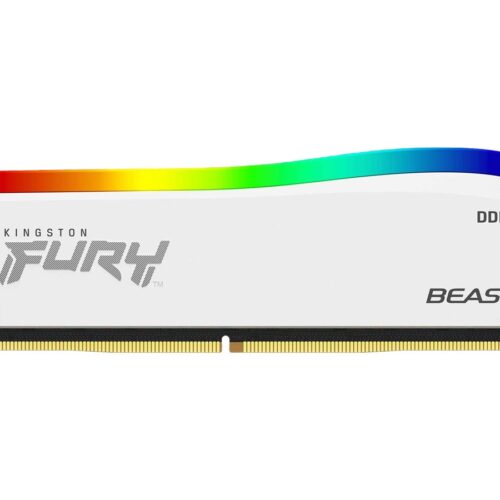 KINGSTON 8Go 3600MT/s DDR4 CL17 DIMM FURY Beast White RGB SE