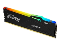 KINGSTON 8Go 5200MT/s DDR5 CL36 DIMM FURY Beast RGB EXPO