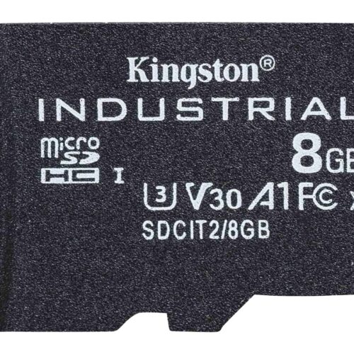 KINGSTON 8Go microSDHC Industrial C10 A1 pSLC Card Single Pack w/o Adapter
