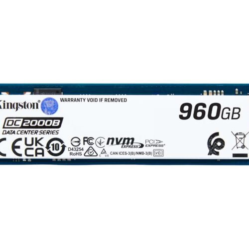 KINGSTON 960Go DC2000B PCIe 4.0 M.2 2280 Enterprise SSD