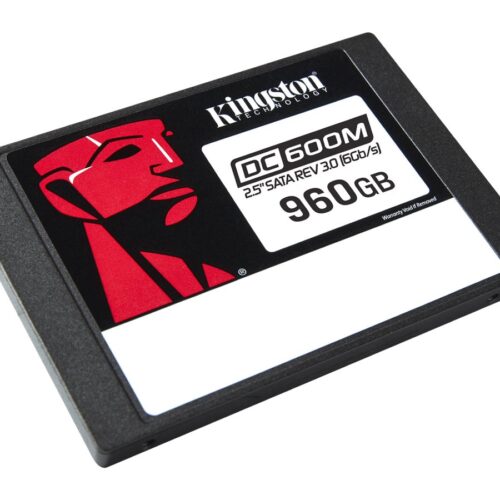 KINGSTON 960Go DC600M 2.5p SATA3 mixed-use data center SSD for enterprise servers and NAS (VMWare Ready)