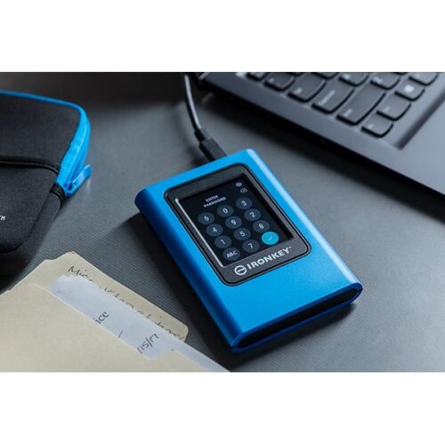 KINGSTON 960Go IronKey Vault Privacy 80 XTS-AES 256-bit Encrypted External SSD