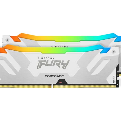 KINGSTON FURY Renegade 32Go DIMM DDR5 7200MT/s DDR5 CL38 Kit of 2 RGB White XMP