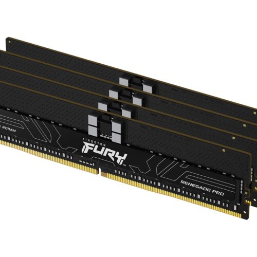 KINGSTON FURY Renegade Pro 128Go DIMM 4800MT/s DDR5 ECC Reg CL36 Kit of 4 PnP